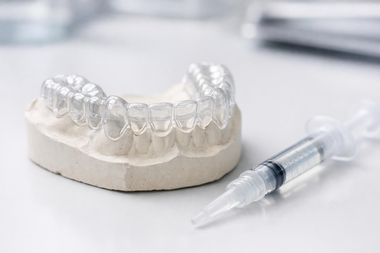Gouttière de blanchiment sur mesure, alternative légale au blanchiment américain