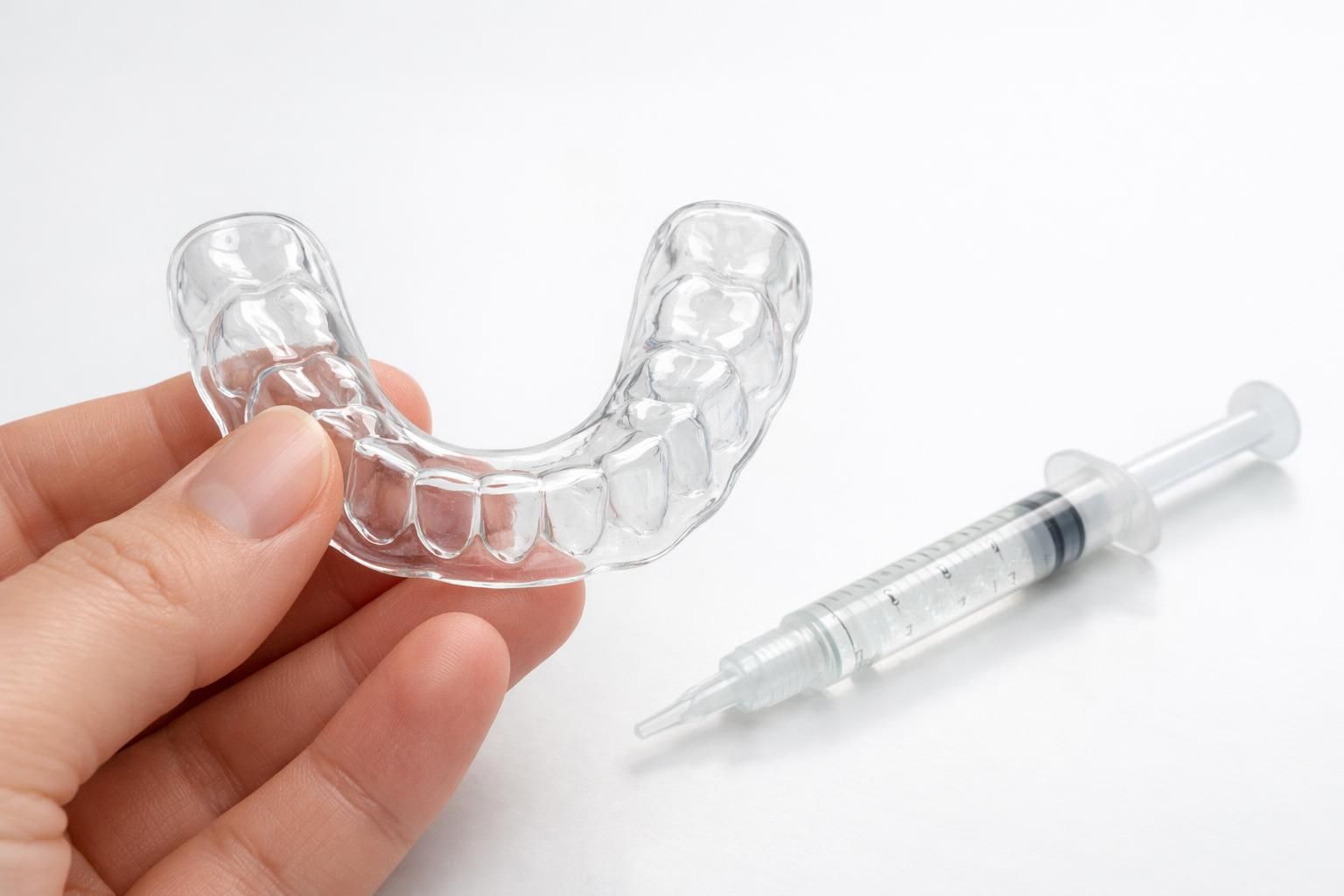 Gouttière de blanchiment sur mesure pour blanchir ses dents à domicile