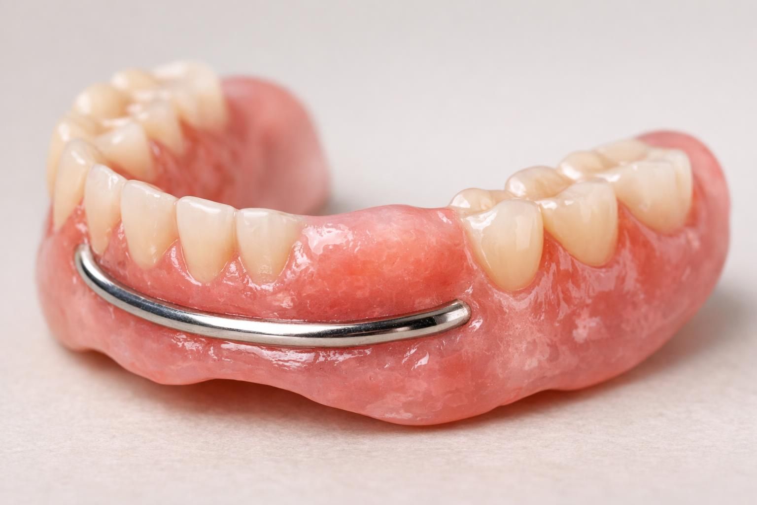 Prothèse dentaire recollée plusieurs fois au même endroit, signe de récidive