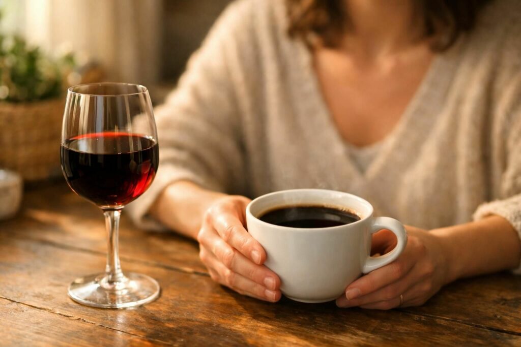 Café et vin rouge, principales causes des taches sur les dents